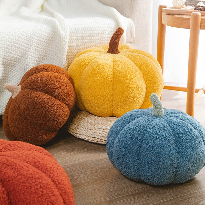 Sikunuo | Soft Pumpkin Plush Halloween Pillows