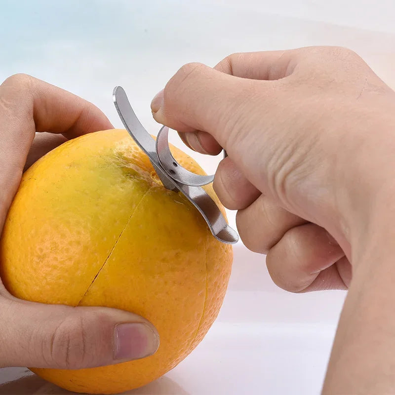 Sikunuo | Stainless Steel Finger Easy Fruit Orange Peeler