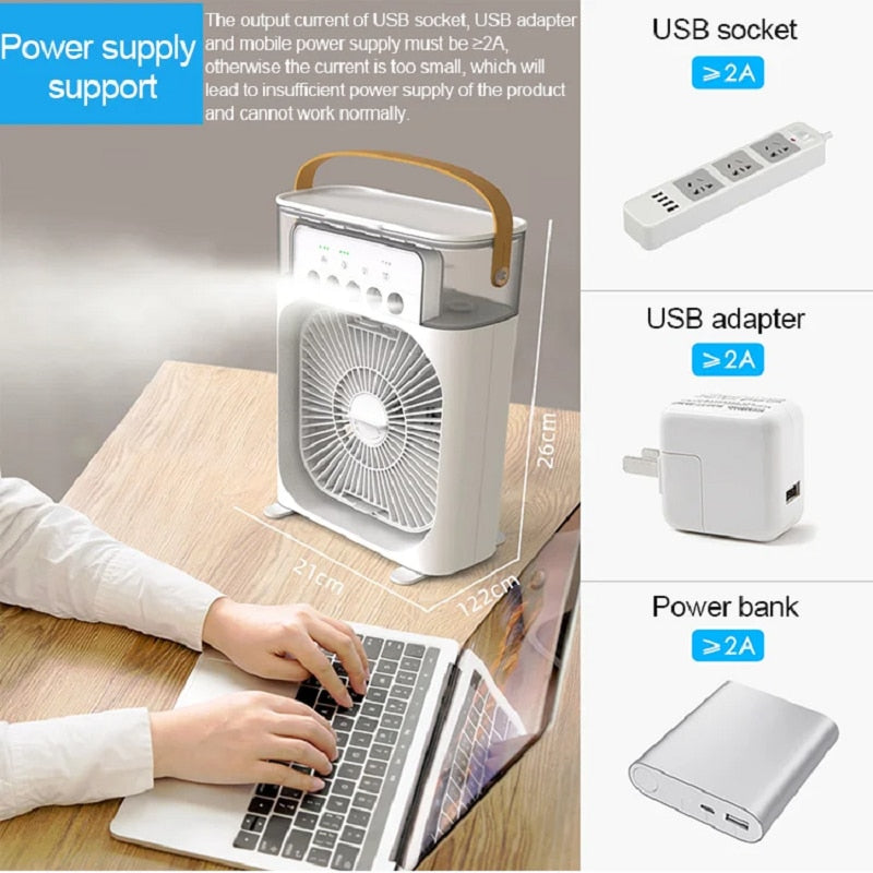 Sikunuo | Portable Mini Air Cooling Fan