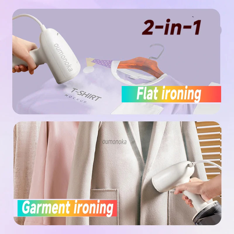 Sikunuo | Turbo Quick 2in1 Handheld Steamer Iron