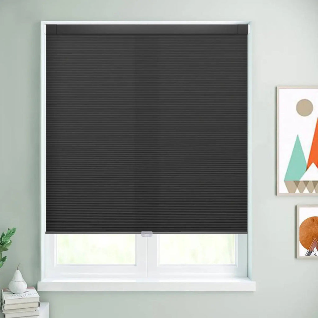 Sikunuo | Blackout No-Drill Cordless Honeycomb Blinds