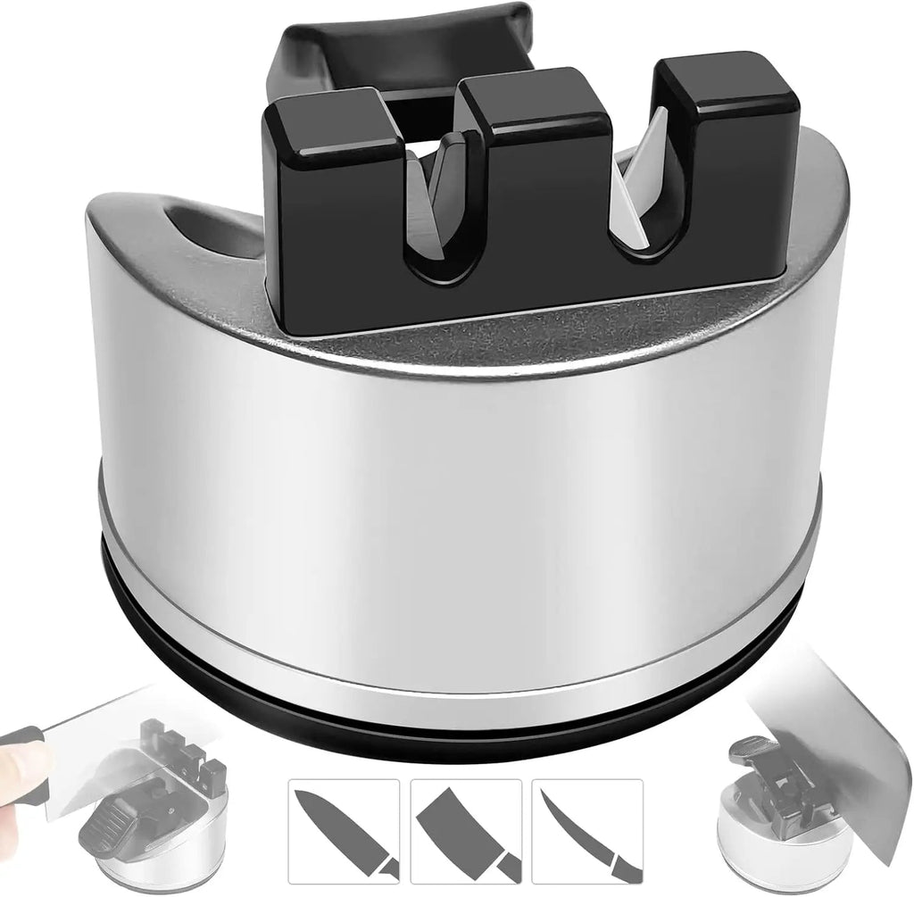 Sikunuo | Non-Slip Pocket Size Chef's Quick Knife Sharpener