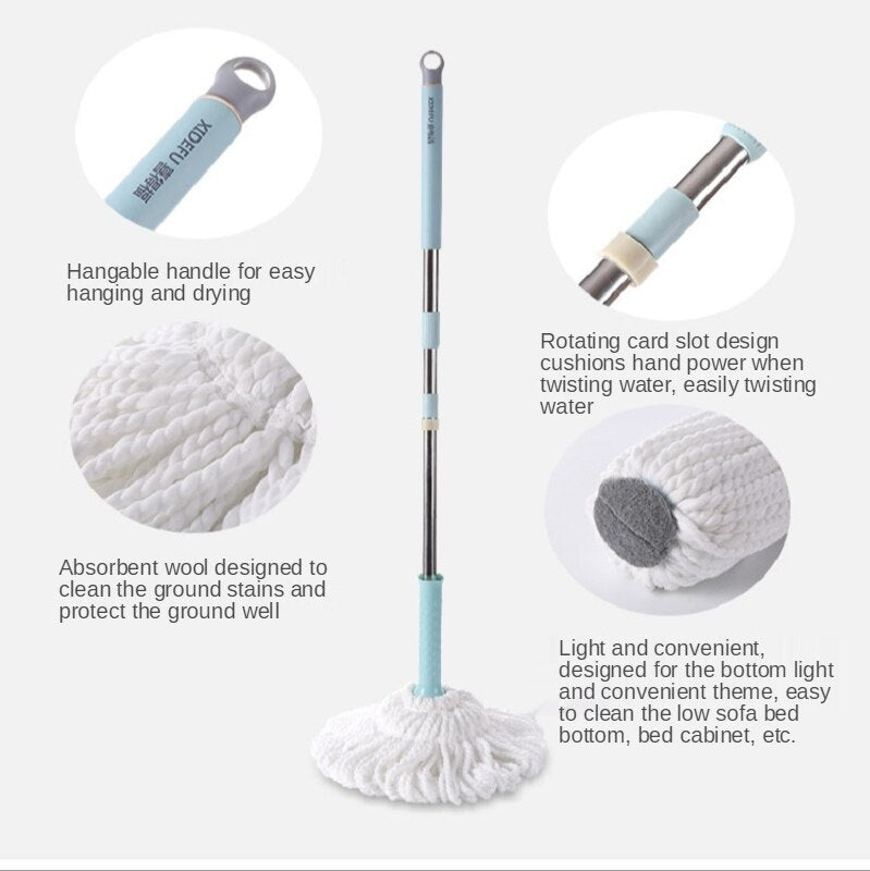 Sikunuo | Effortless Cleaning Magic Self-Wringing Mop