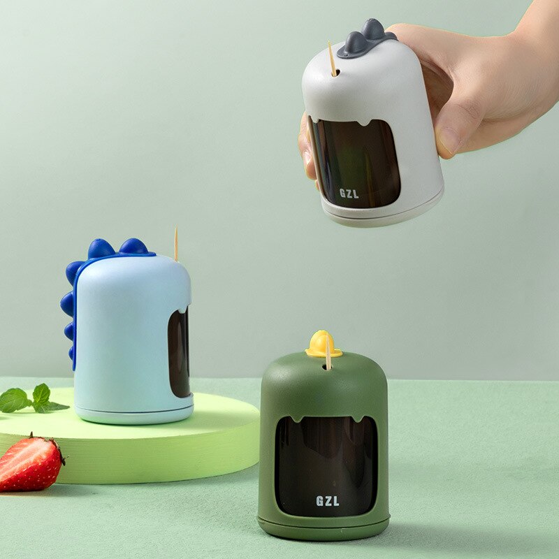 Sikunuo | Dinosaur Automatic Toothpick Holder