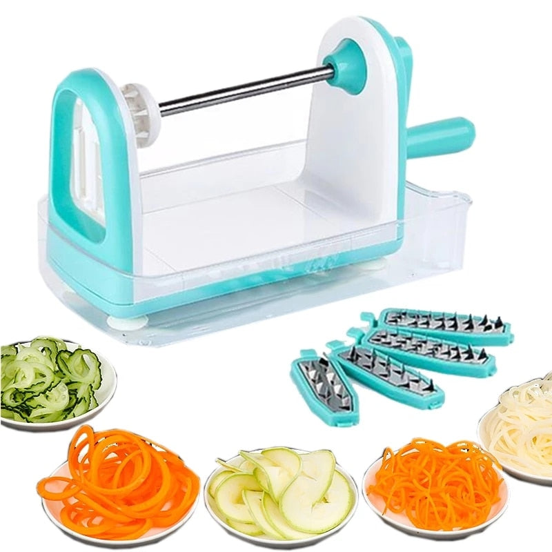 Sikunuo | Slice Pro Manual Easy Vegetable Multi Blades Fruit Slicer
