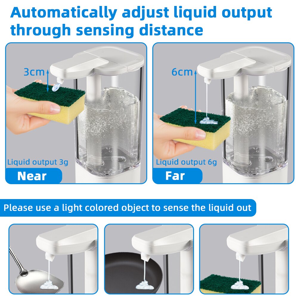 Sikunuo | Multi-Mode Automatic Sensor Large Soap Dispenser