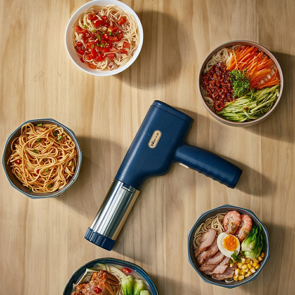 Sikunuo | Handheld Automatic Cordless Pasta Noodle Maker