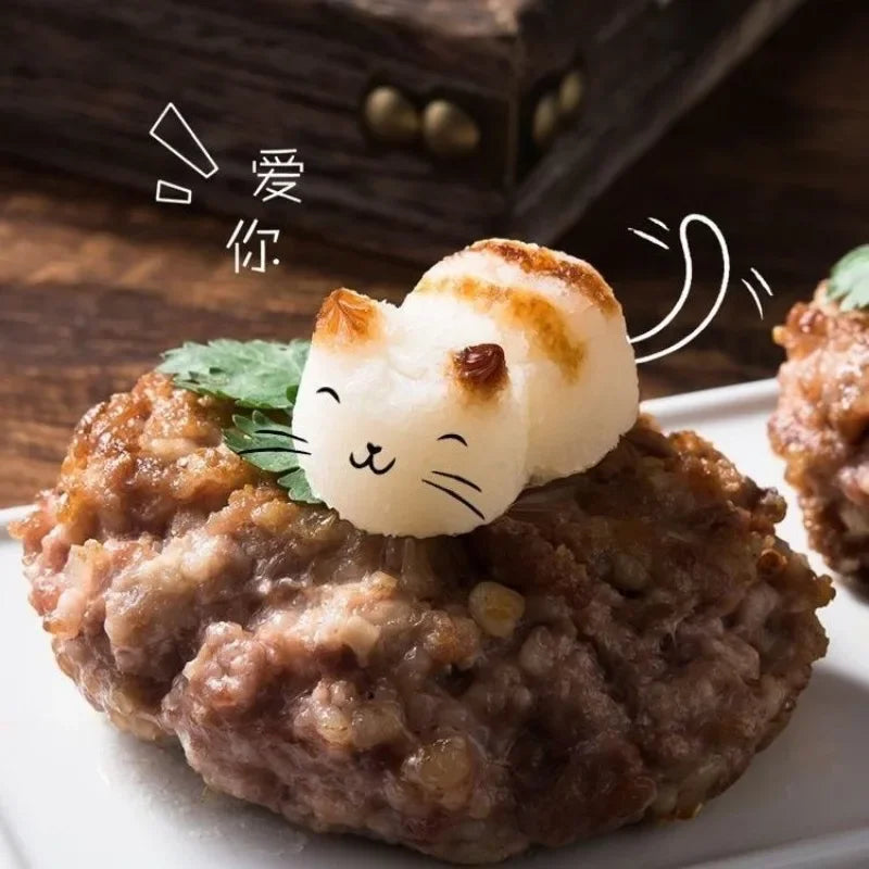 Sikunuo | Happy Cat Easy Rice Ball Maker Mold