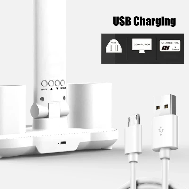 Sikunuo | 3in1 Multifunctional Four-Head Smart Table Lamp