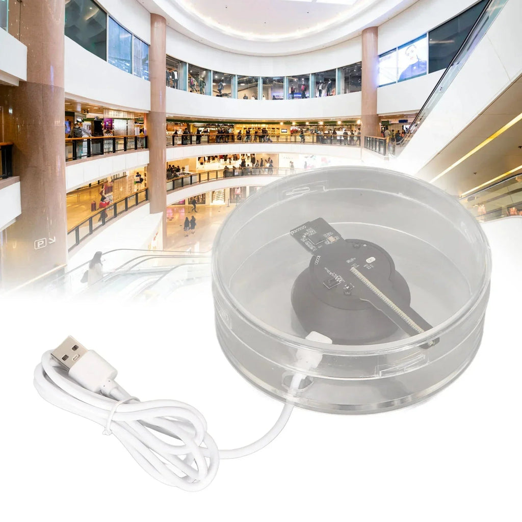 Sikunuo | Mini 3D WiFi Display Remote Hologram Fan