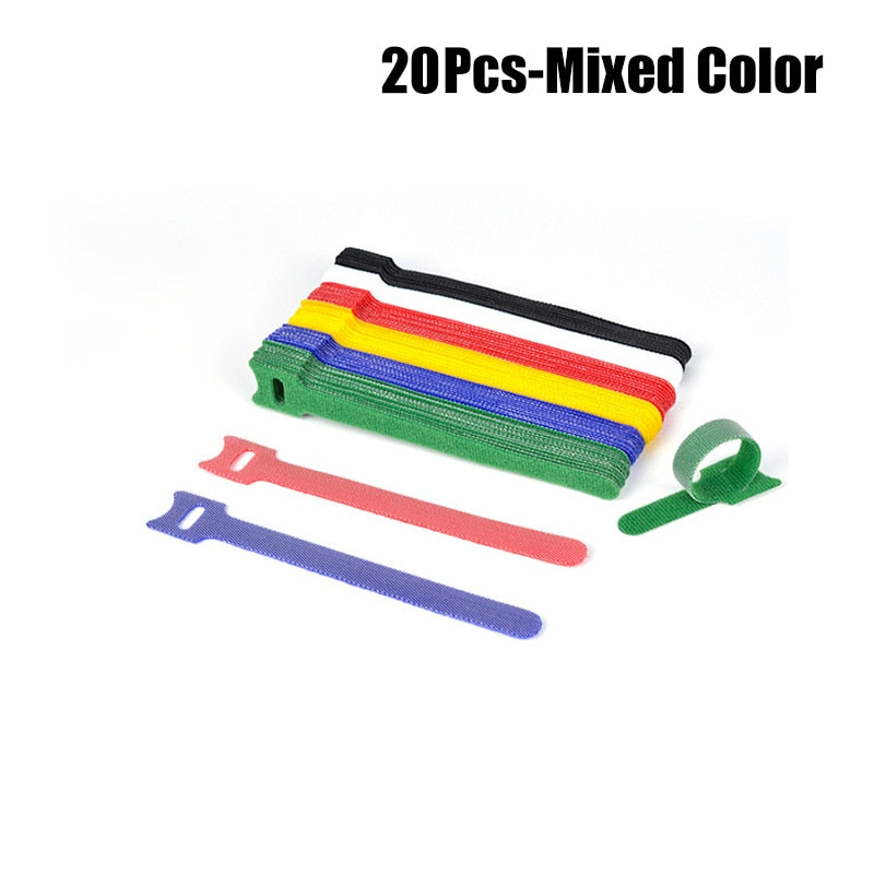 Sikunuo | Multicolor Separable Cable Organizer Ties