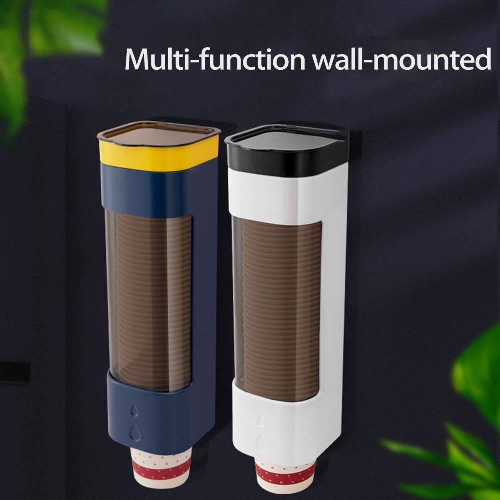 Sikunuo | Wall-Mounted Easy Reach Paper Cup Dispenser