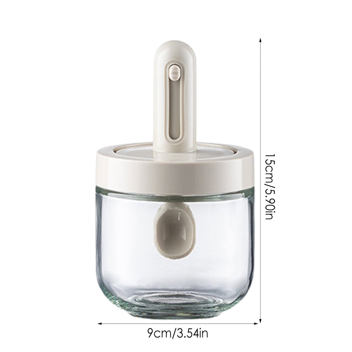 Sikunuo | Creative Mini Seasoning Jar with Spoon