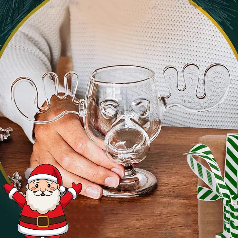 Sikunuo | Nordic Antler Novelty Drinking Glass