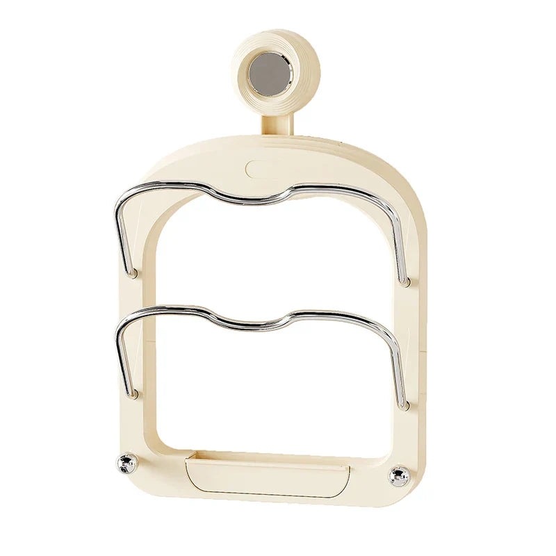 Sikunuo | Suction Wall-Mounted Pot Lid Organizer Storage Rack