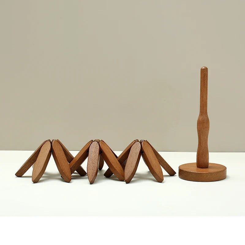 Sikunuo | Wooden Tree Heat Resistant Coaster Set