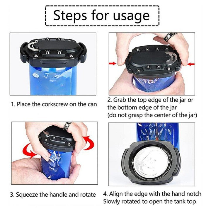 Sikunuo | Reusable Portable Can Cutter Bottle Opener