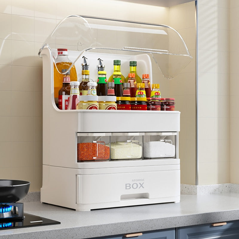 Sikunuo | MultiFunctional Double Rack Spice Organizer