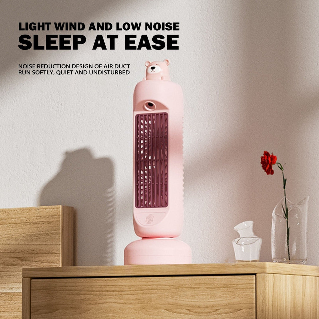 Sikunuo | Mini Bear Air Cooler Humidifier Fan