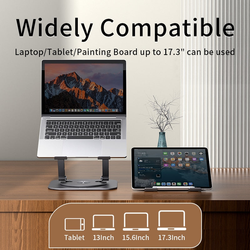 Sikunuo | 360 Rotating Laptop Holder Stand