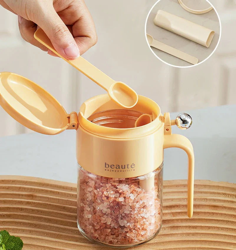 Sikunuo | Moisture Block Glass Seasoning Jar