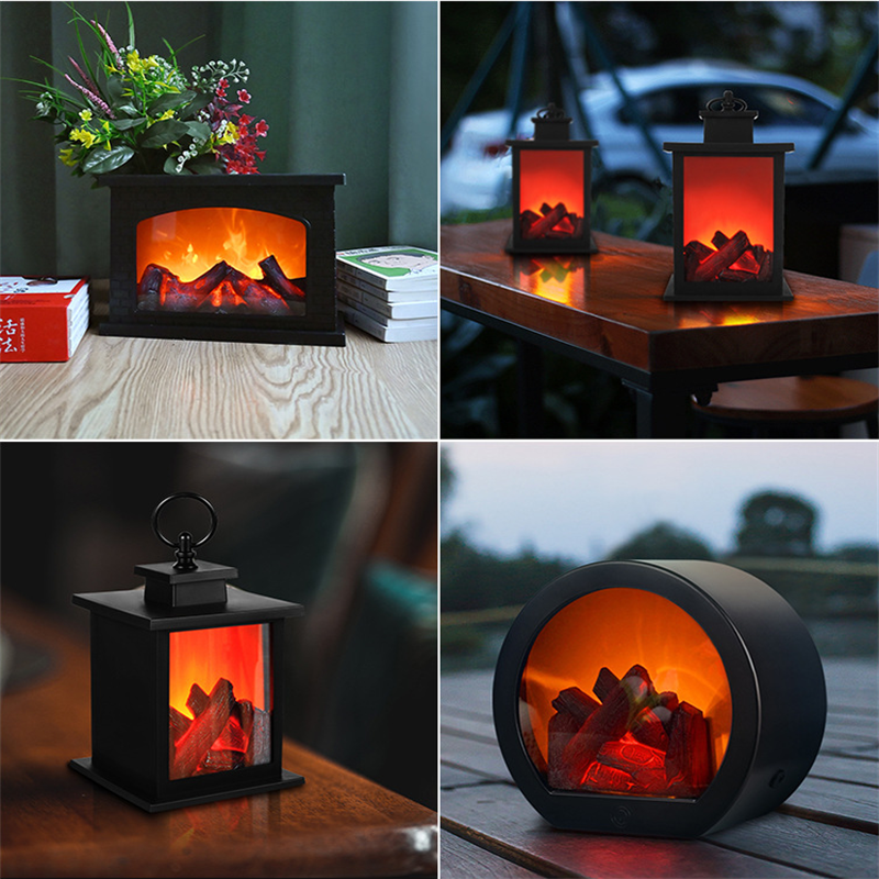 Sikunuo | Inferno Portable Fireplace Night Lamp