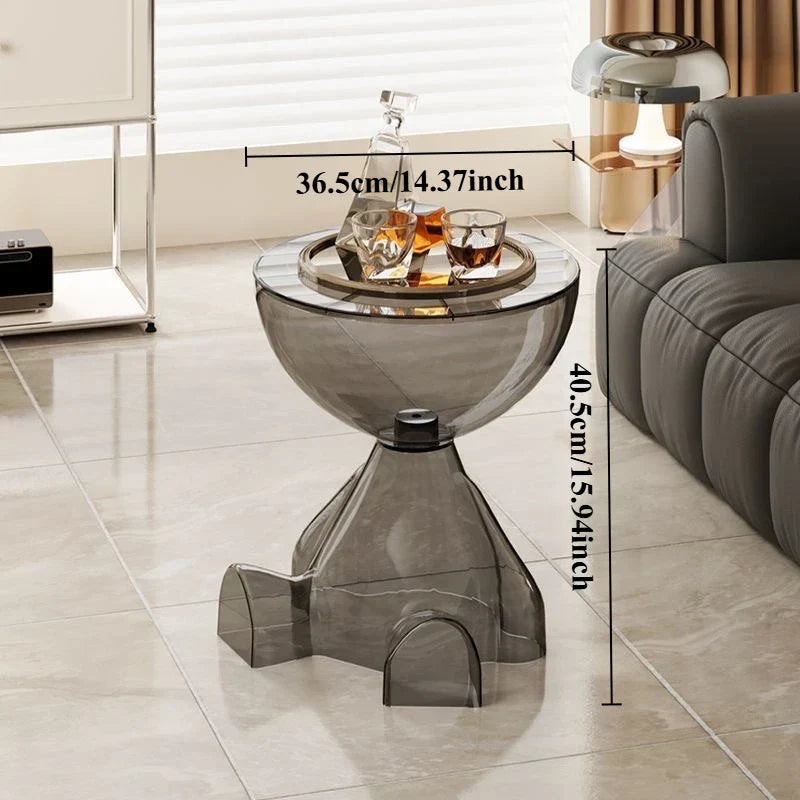 Sikunuo | European Acrylic Transparent Space-Saving Coffee Table