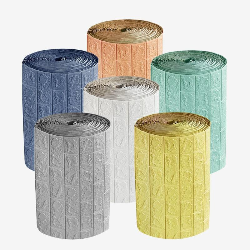 Sikunuo | 3D Self-Adhesive Soft Brick Wall Stickers