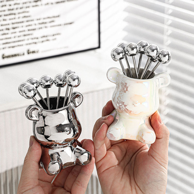Sikunuo | Nordic Tiny Bear Food Fruit Holder