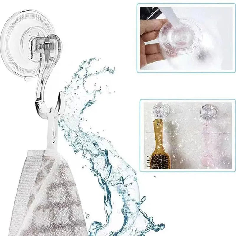 Sikunuo | Heavy-Duty Ultra Grip Suction Hooks