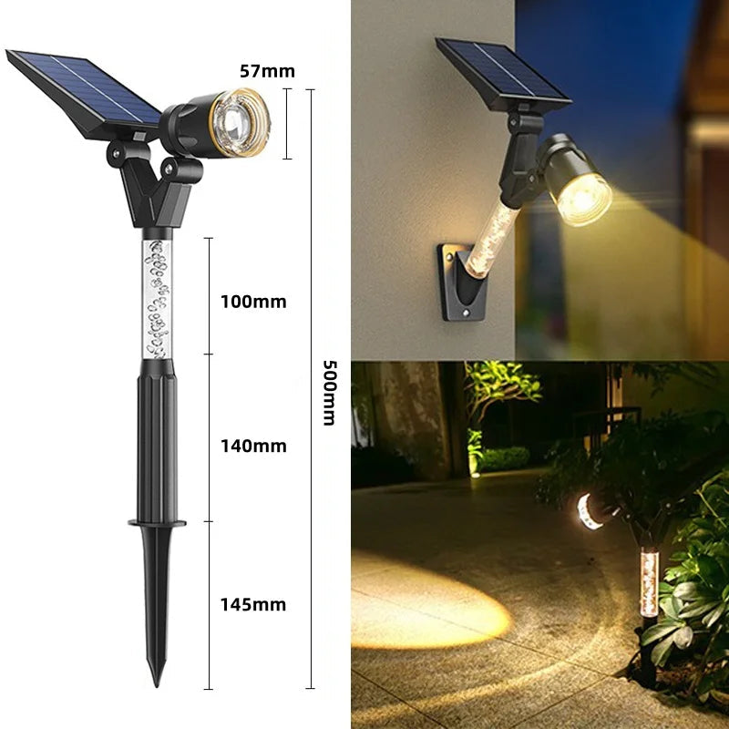 Sikunuo | Solar LED Garden Home Outdoor Pathway Spotlights