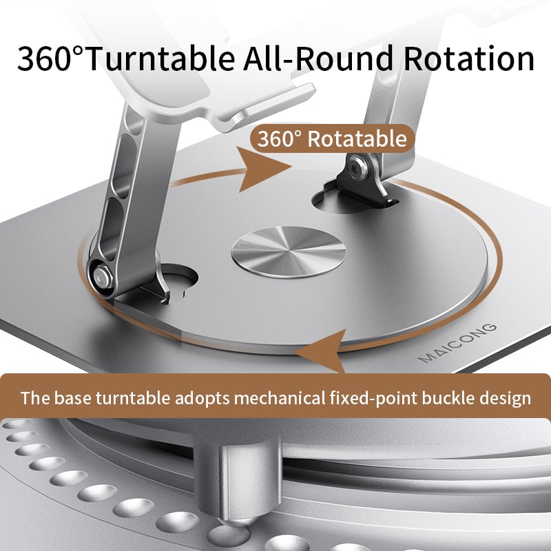 Sikunuo | 360 Rotating Laptop Holder Stand