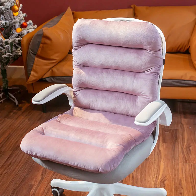 Sikunuo | Comfy Plush Office Soft Seat-Back Cushion