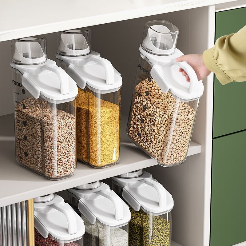 Sikunuo | Transparent Measuring Food Storage Dispenser