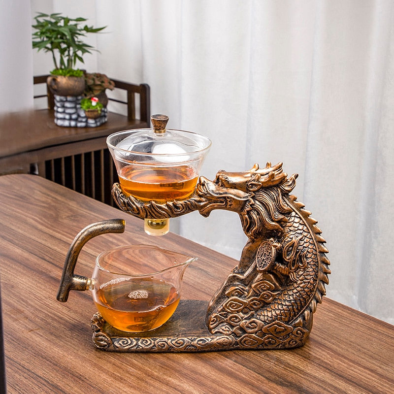 Sikunuo | Mystic Golden Dragon Teapot