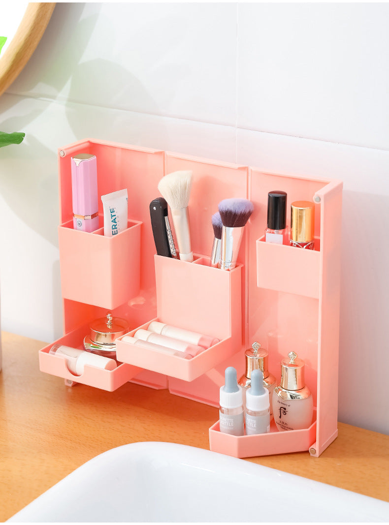 Sikunuo | Foldable Stationary Makeup Storage Box