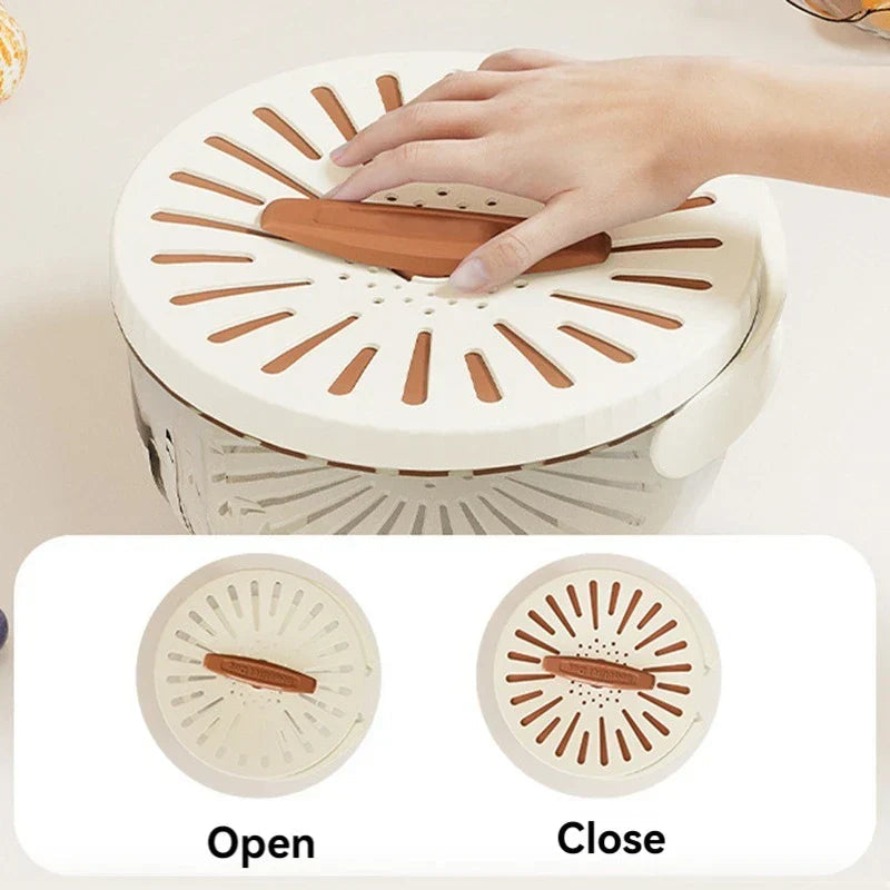 Sikunuo | Space Saving Vegetable Fruit Drainer Basket