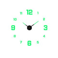 Sikunuo | 3D Luminous Silent Wall Clock