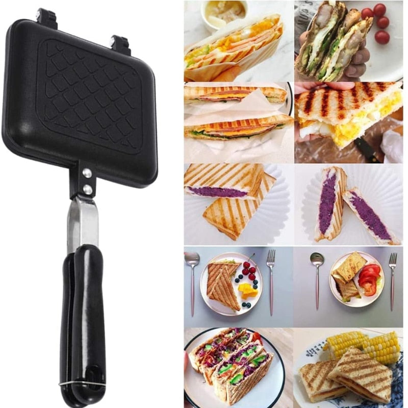 Sikunuo | Double Sided Non-Stick Sandwich Maker Pan