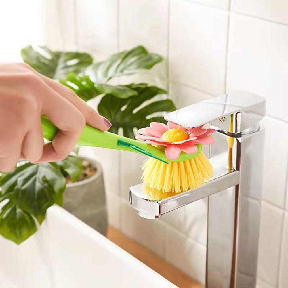 Sikunuo | Creative Flower Pot Cleaning Brush
