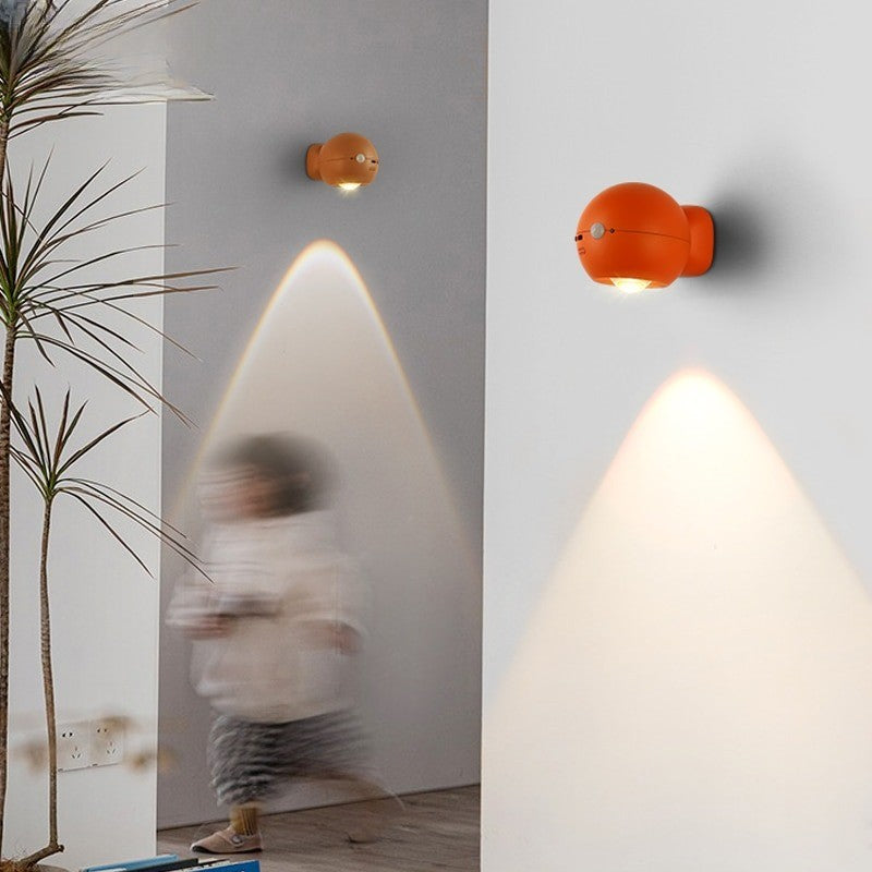Sikunuo | Eye Project Motion Sensor Rechargeable Wall Lamp