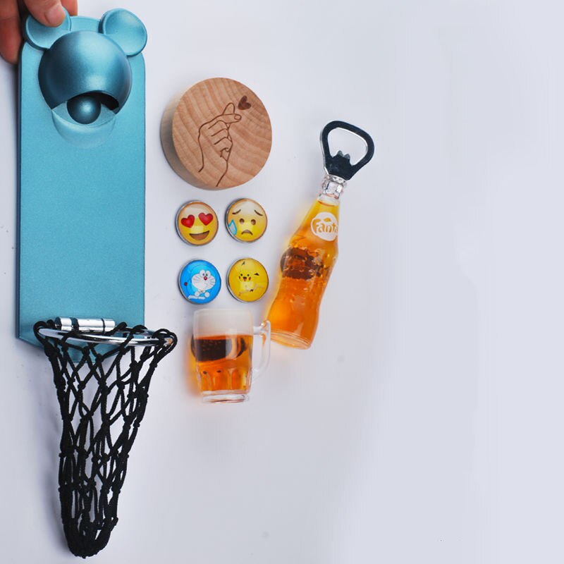 Sikunuo | Fridge Magnetic Basketball Bottle Opener