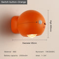 Sikunuo | Eye Project Motion Sensor Rechargeable Wall Lamp