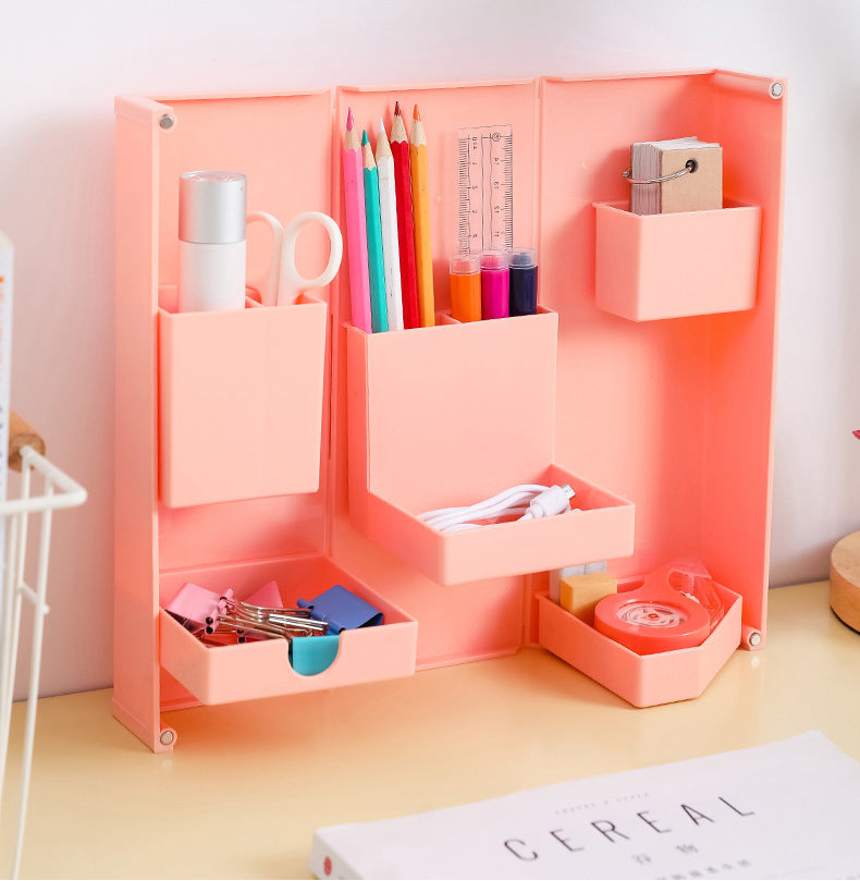 Sikunuo | Foldable Stationary Makeup Storage Box