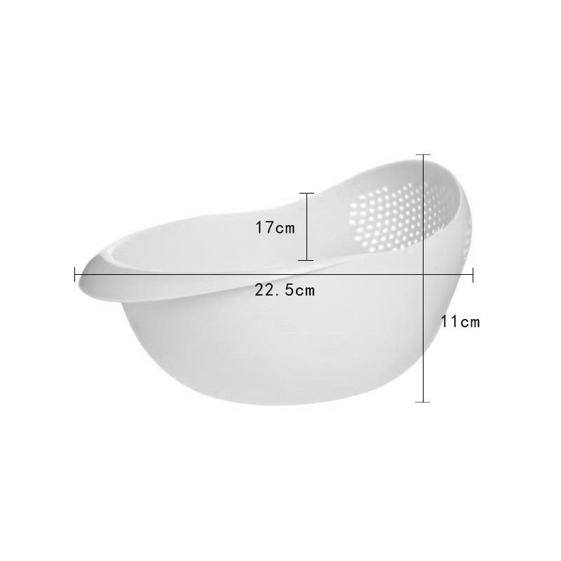 Sikunuo | 2in1 Easy Rice Drainer Basket
