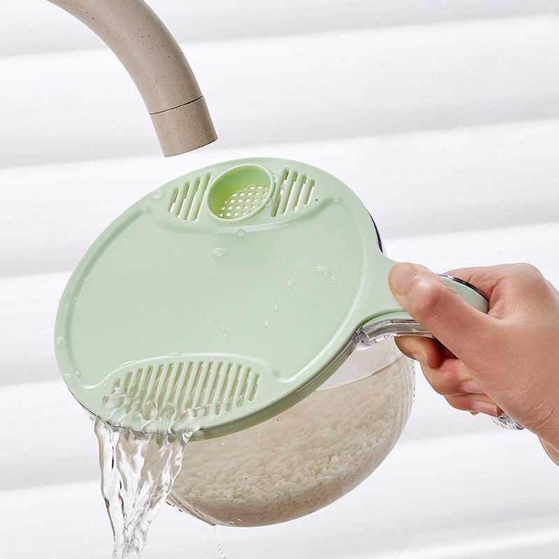 Sikunuo | Easy Rice Washer Filter Strainer Basket