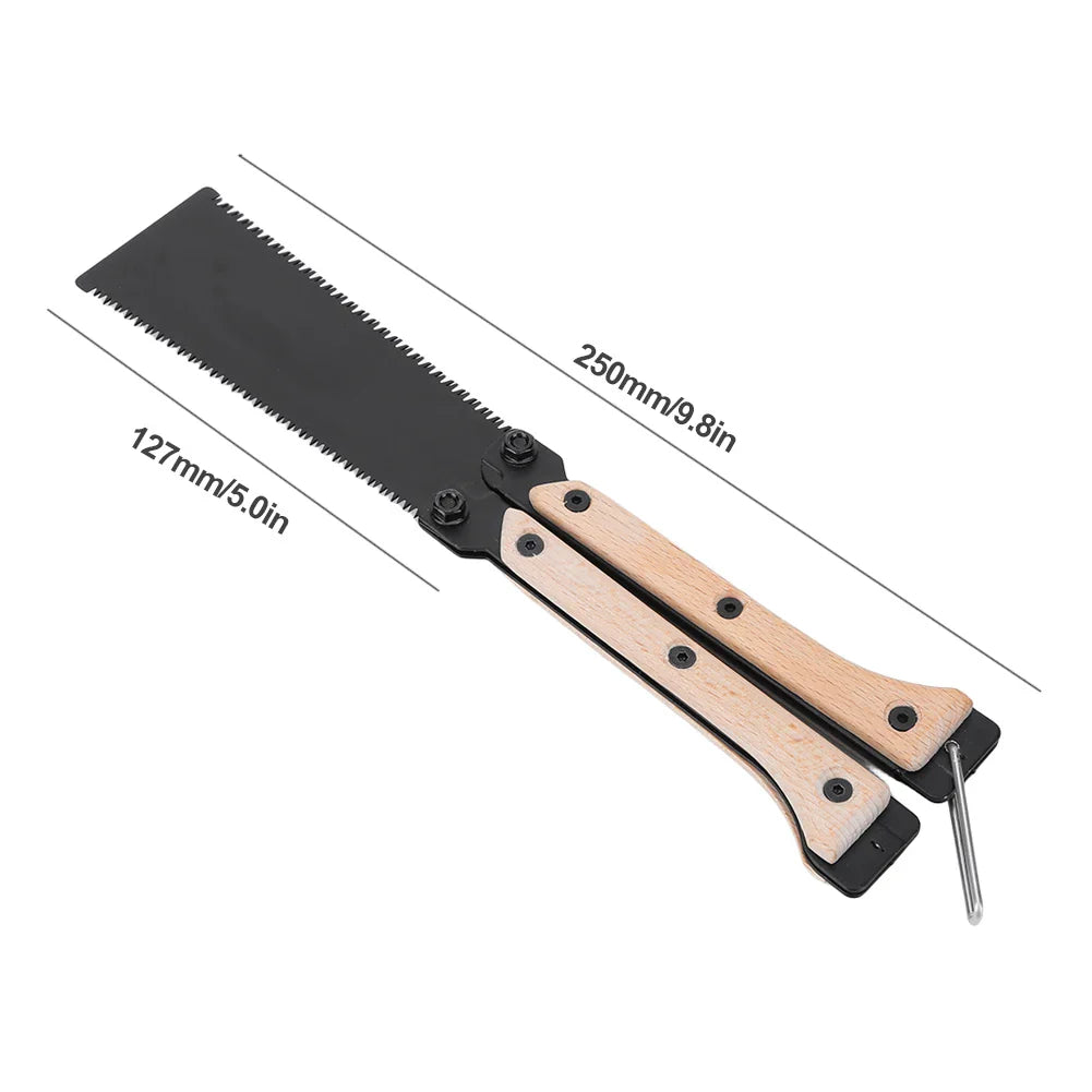 Sikunuo | Sharp Double-Sided Mini Foldable Hand Saw