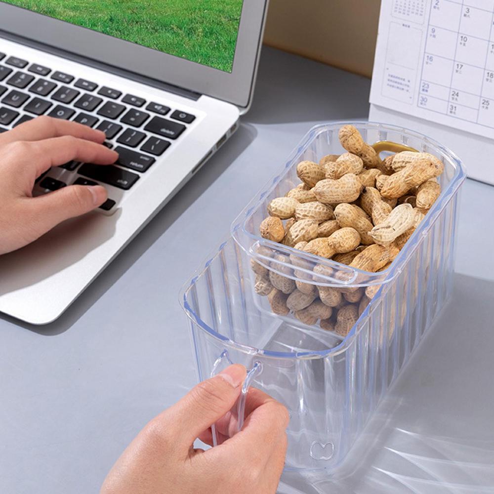 Sikunuo | Clear Stack Transparent Double-Layer Basket