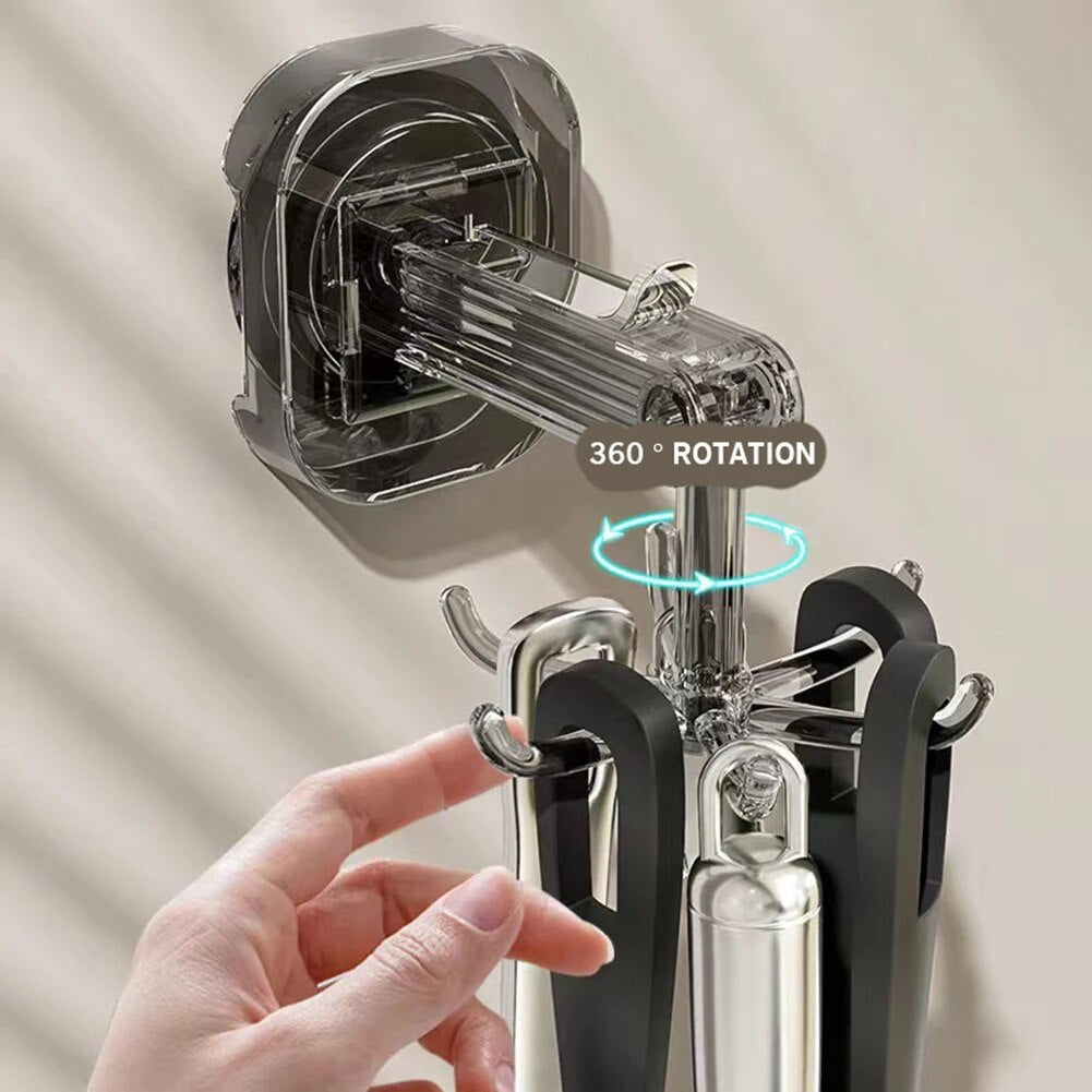 Sikunuo | Simplistic Six-Claw Universal Rotating Hook