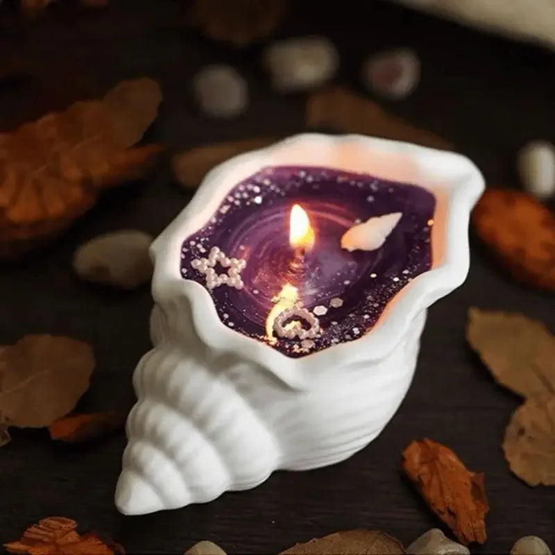 Sikunuo | Handmade Sea Shell Starfish Aromatherapy Candle